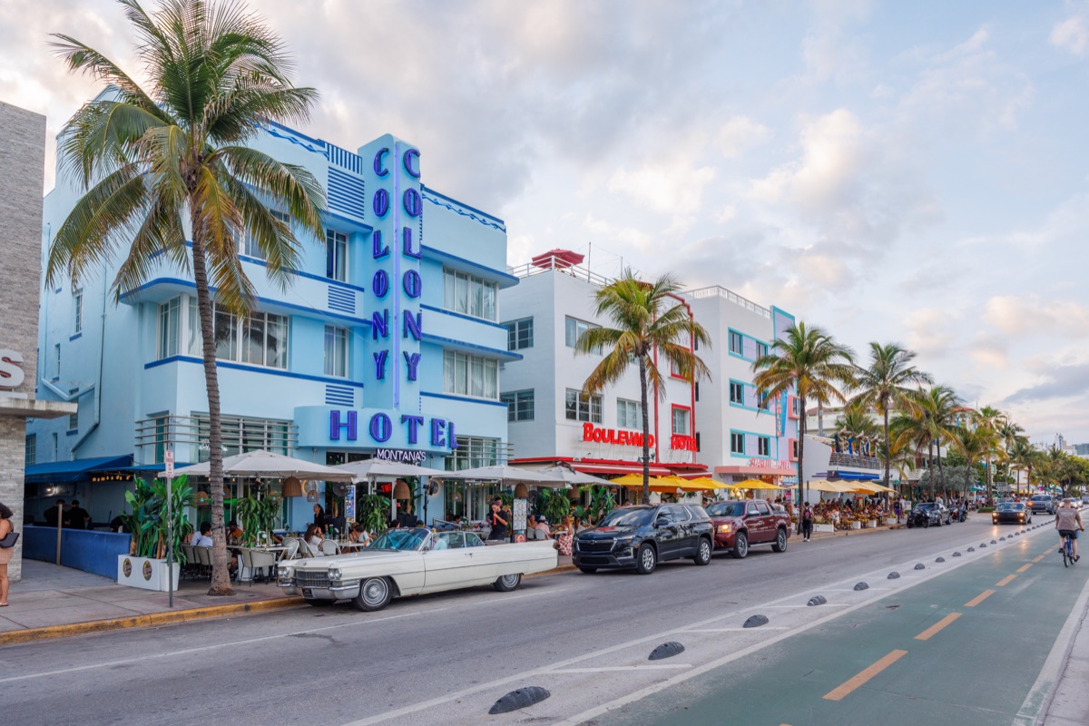 Colony Hotel on Ocean Drive